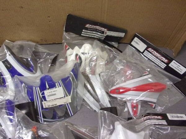 21 Assorted NOS Vintage O'Neal Helmet Parts - Fresh Stock Dated February 2026