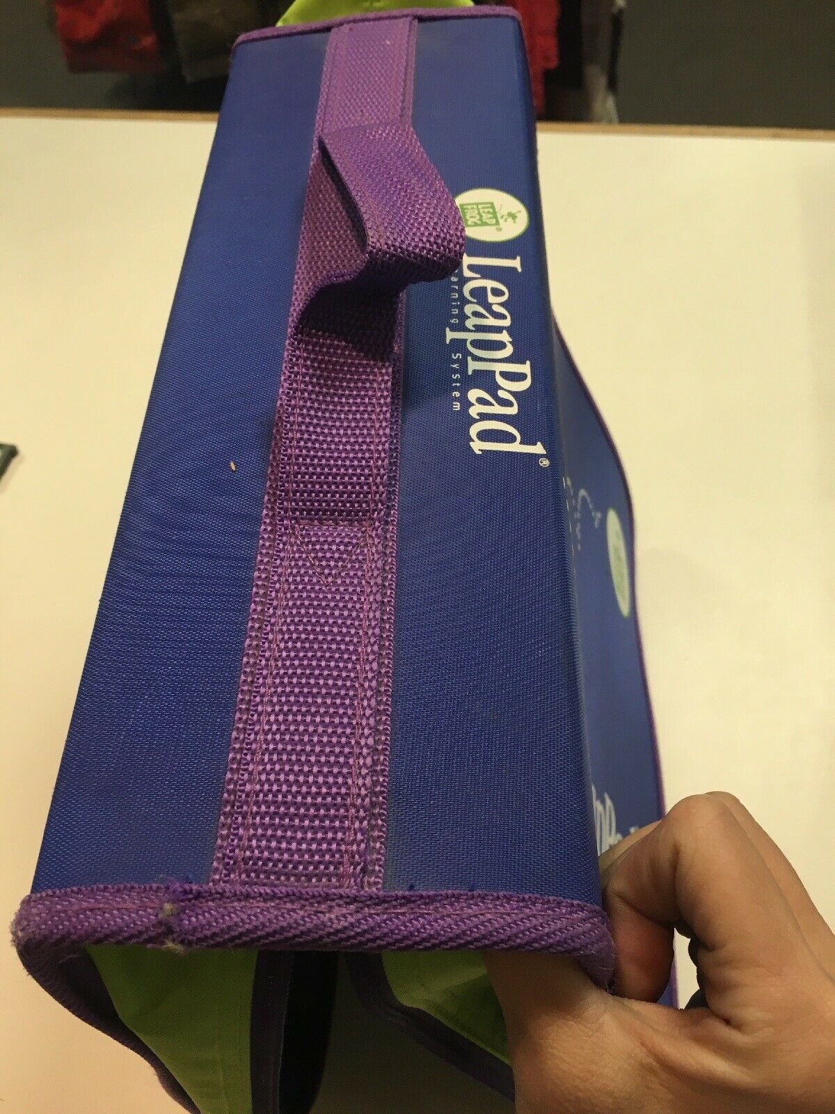 Leap Frog LeapPad Learning System Carrying Case Blue/Green (only) Used - Fresh Stock Dated February 2026