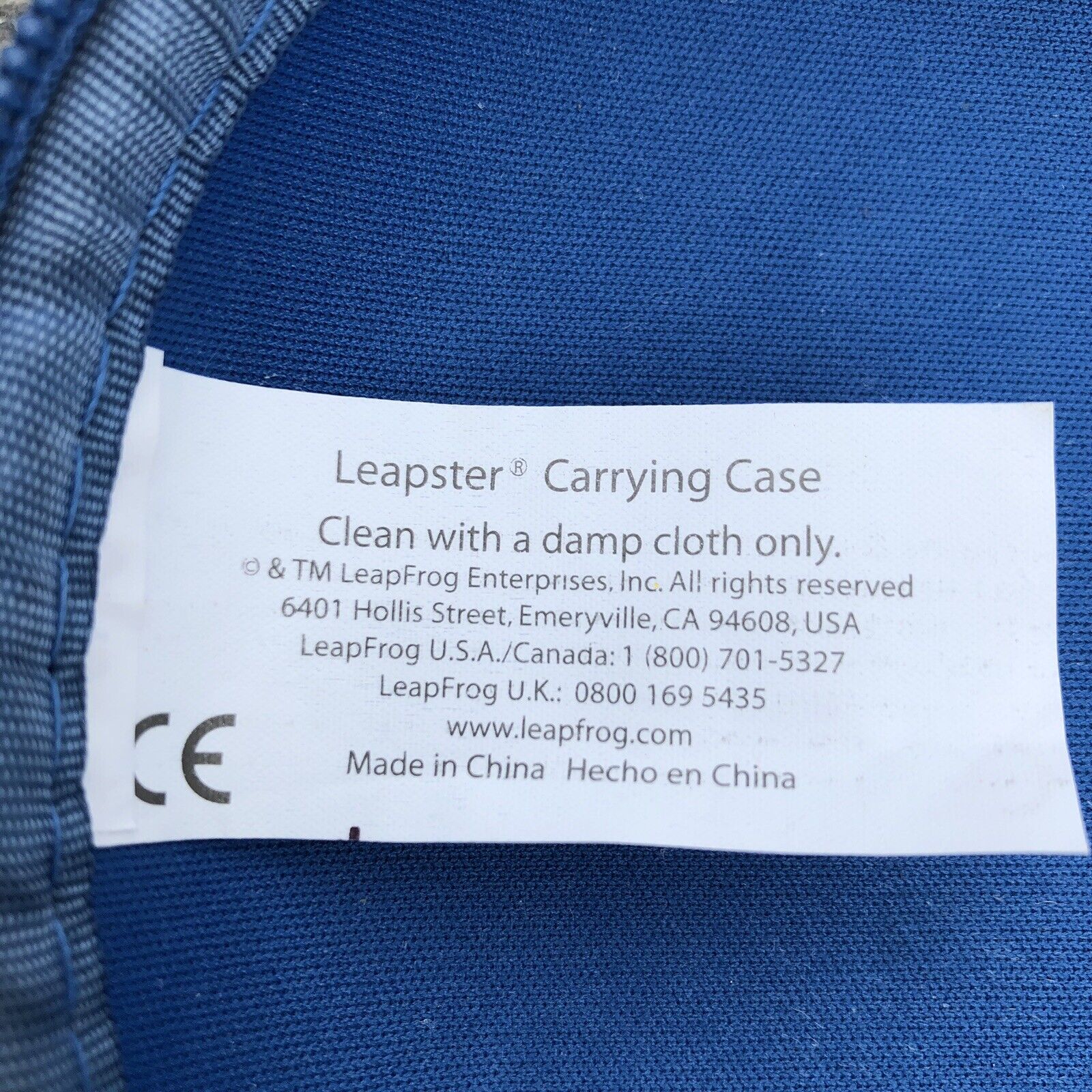 Green Leapster Leap Frog Padded Case Holder For LeapFrog System - Fresh Stock Dated February 2026