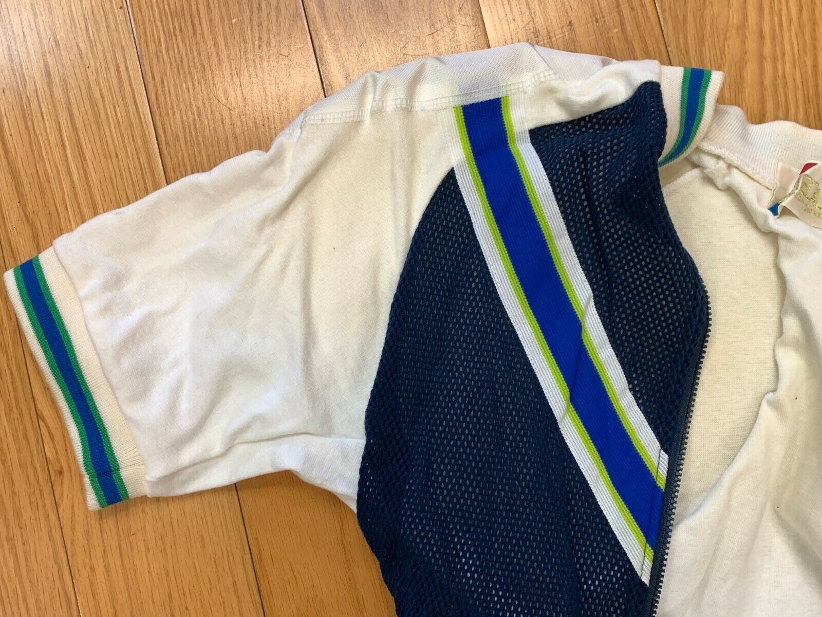 1980's Vintage Keirin Padded Track Racing Jersey and Pads Medium Large Japan - Fresh Stock Dated December 2025