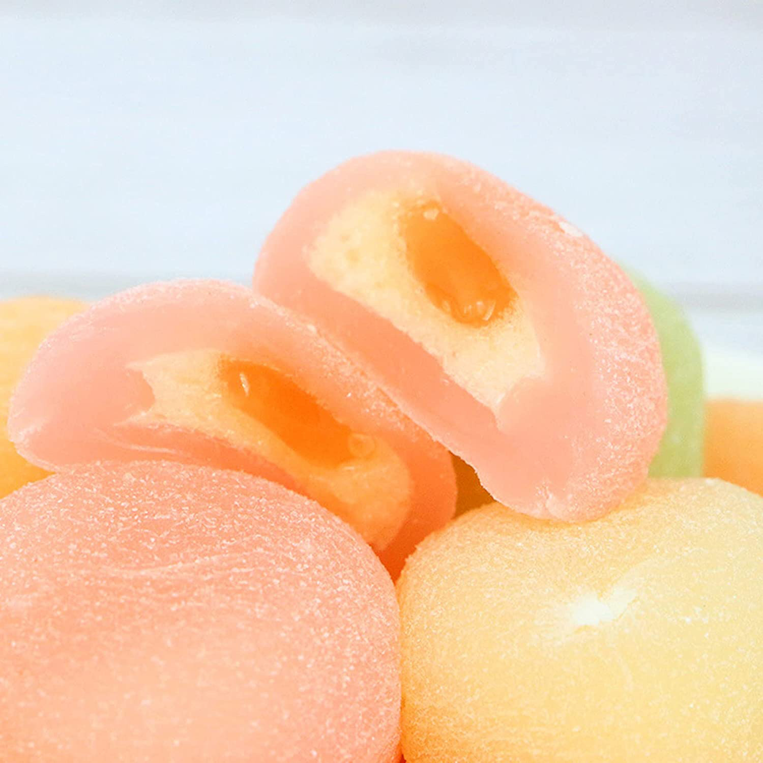 540G Japanese Mochi Fruits Rice Cake, Traditional Pastry Dessert Mochi , Strawbe - Fresh Stock Dated February 2026
