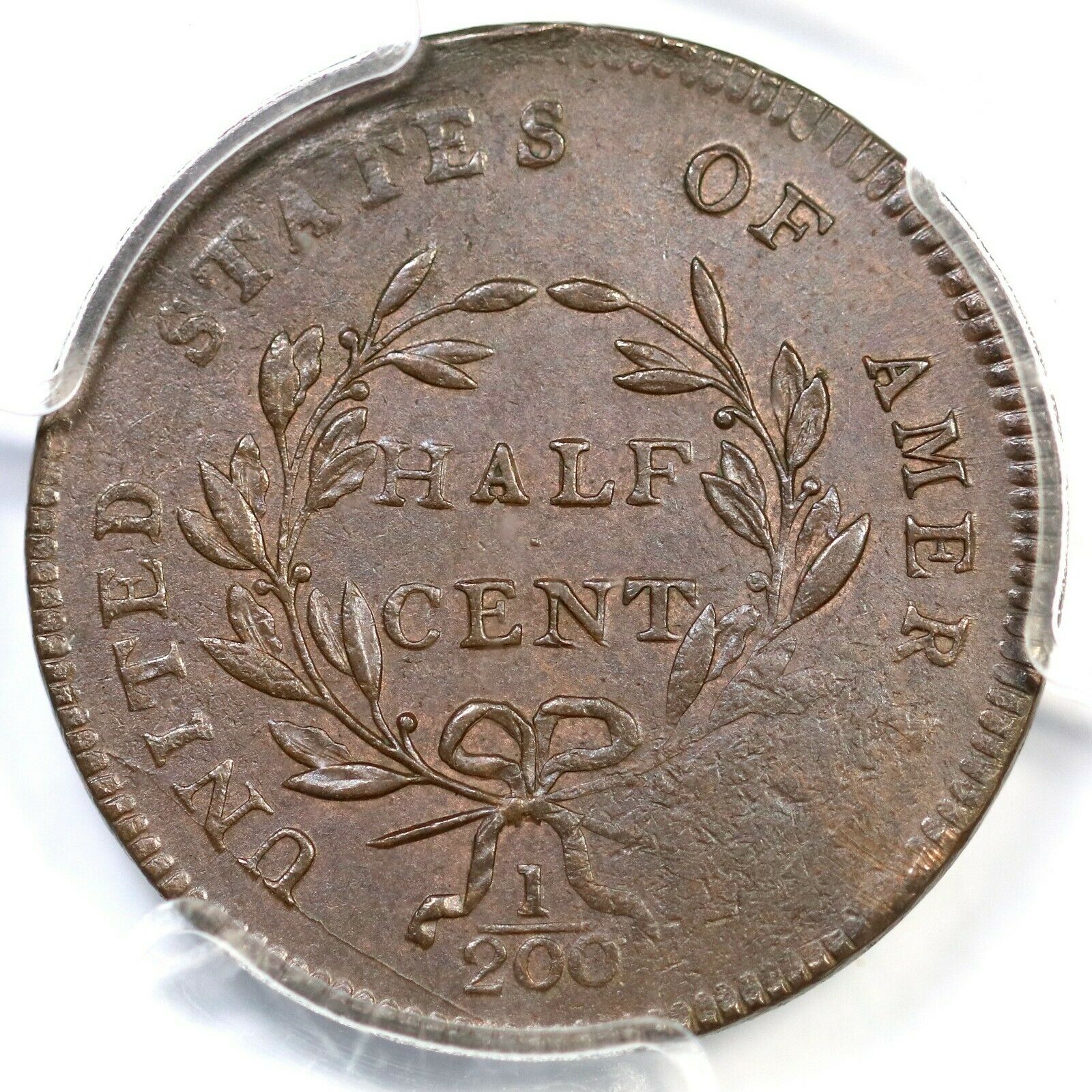 1797 C-1 R-2 PCGS MS 62 BN 1 Above 1 Liberty Cap Half Cent Coin 1/2c Ex; MCC - Fresh Stock Dated February 2026