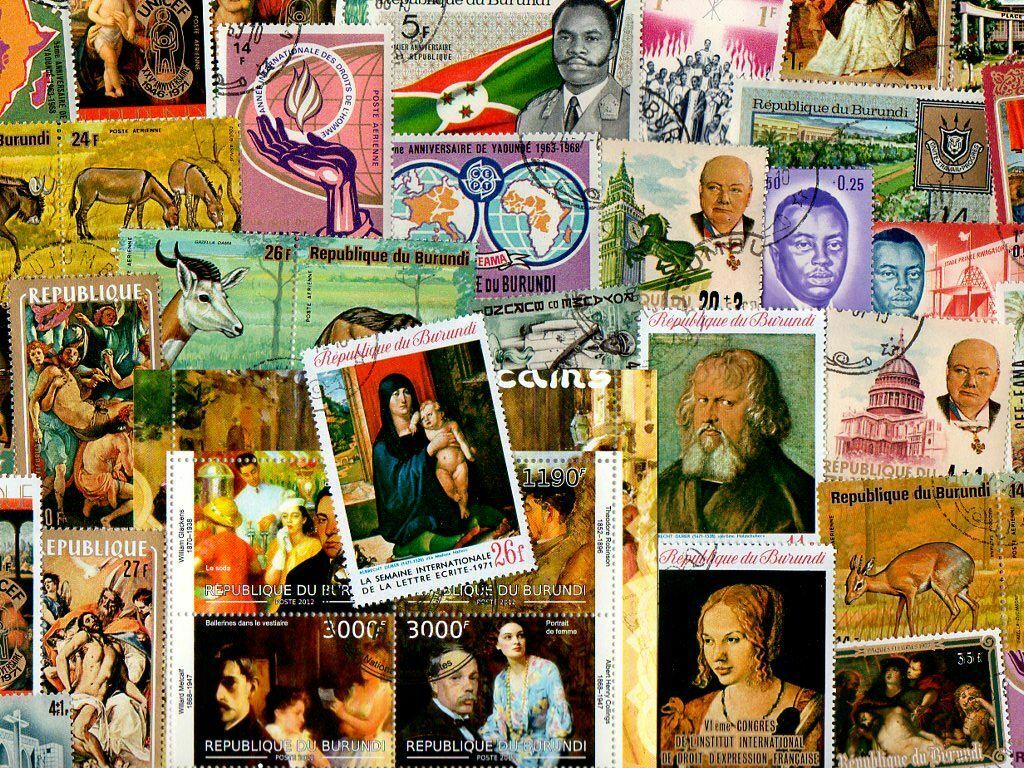 Burundi : 300 Different Stamps Mixture - Fresh Stock Dated January 2026