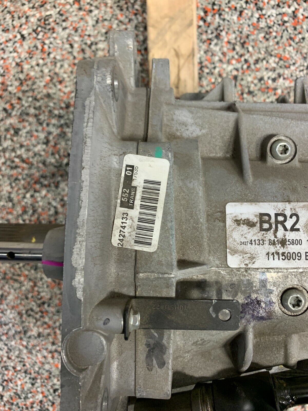 2015 CORVETTE C7 Z06 OEM SEVEN SPEED MANUAL TRANSMISSION TR6070 16K - Fresh Stock Dated February 2026