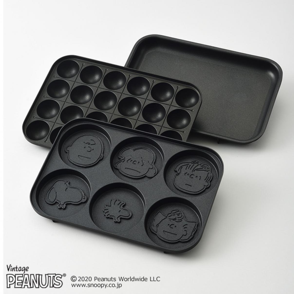 NEW BRUNO Compact Hot Plate Snoopy PEANUTS Collaboration Body Plate 3 types 100V - Fresh Stock Dated February 2026