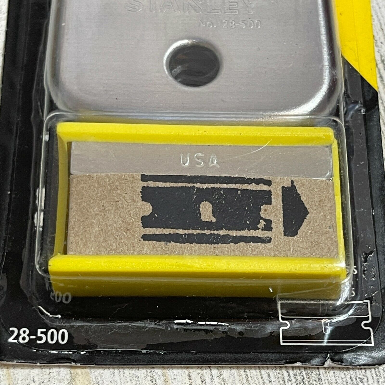 Stanley USA 28-500 Razor Blade Scraper w/ 5 Blades - Fresh Stock Dated February 2026