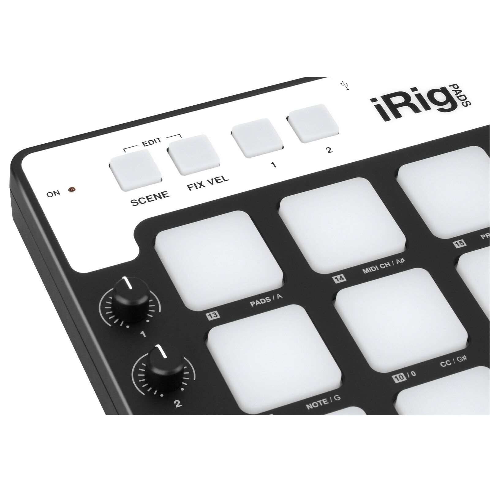 iRig Pads Pad-style MIDI Groove Controller for iPhone, iPad, iPod touch Mac & PC - Fresh Stock Dated February 2026