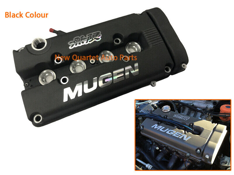 Mugen Style Valve Rocker Engine Cover For Honda B16 B17 B18 B20 Civic Integra - Fresh Stock Dated February 2026