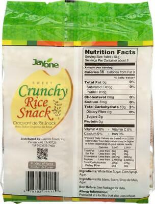 Jayone: Crunchy Rice Snack Sweet, 2.8 Oz - Fresh Stock Dated December 2025