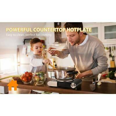 VIVOHOME 1500W Portable Electric Hot Plate with Dia. 7.4 Inch Cast-iron Plate - Fresh Stock Dated February 2026