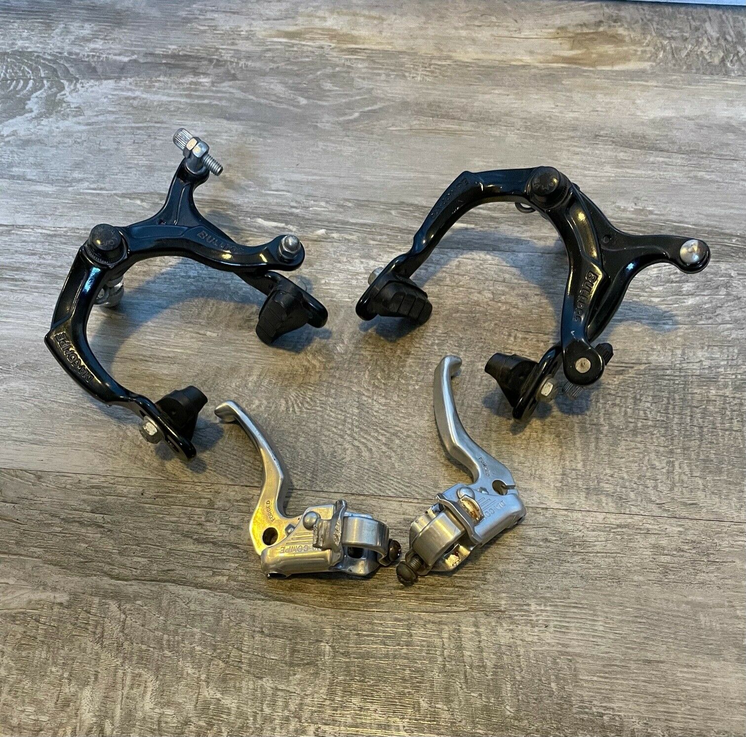 91 GT DYNO DIA COMPE BULLDOG Front/Rear CALIPERS DIA COMPE Brake LEVERS Cables - Fresh Stock Dated December 2025