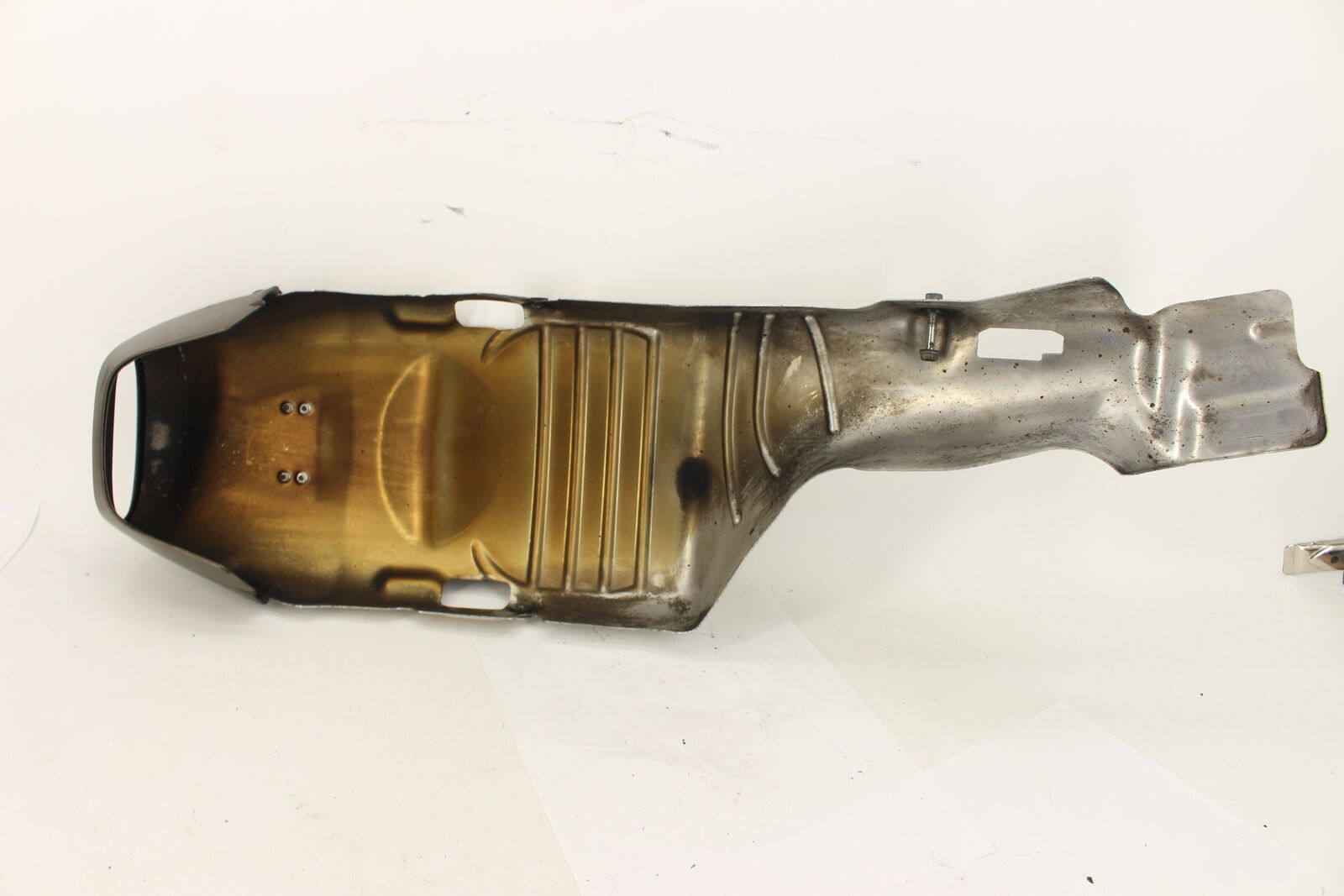 2004 Honda Cbr1000rr Rear Back Muffler Exhaust Pipe Cover Heat Shield Guard - Fresh Stock Dated February 2026