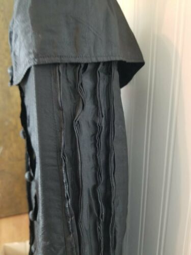 Antique Shimmery Jet black Skirt 1900s Victorian Edwardian Steamounk-Mourning - Fresh Stock Dated February 2026