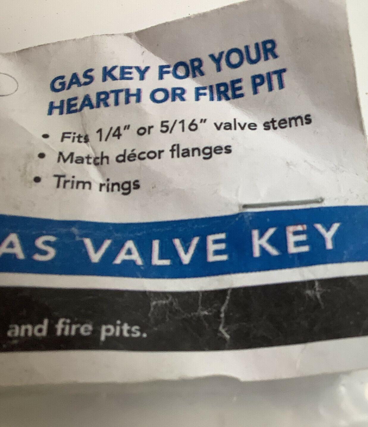 NEW👀Gas Valve Key Blue Flame 3
