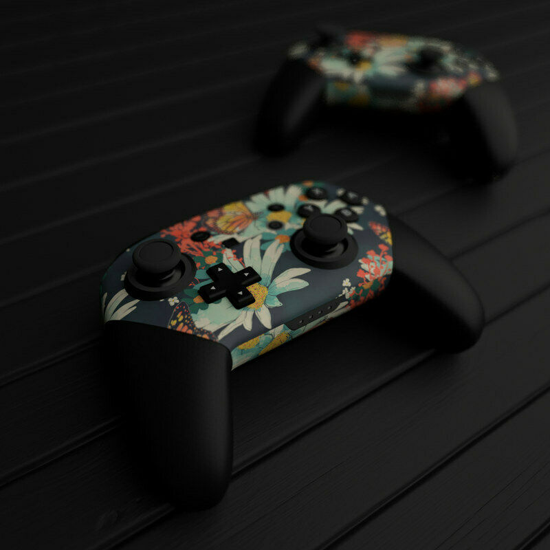 Switch Pro Controller Skin - Monarch Grove by Sara Berrenson - Decal Sticker - Fresh Stock Dated February 2026