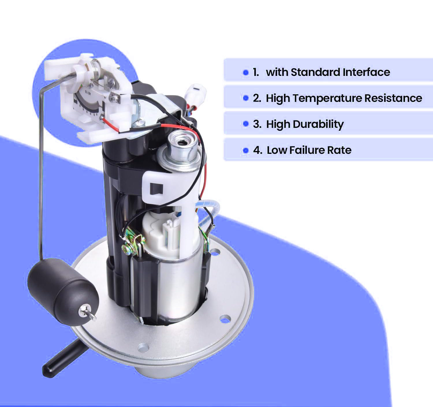 Fuel Pump For SUZUKI 2006-2007 GSXR-600 GSXR-750 15100-01H00 1510001H00 - Fresh Stock Dated February 2026