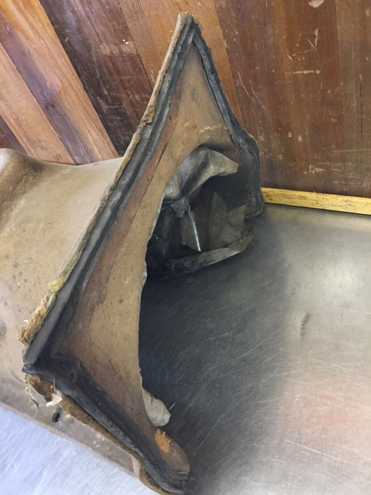 Triumph Spitfire • Original Overdrive Transmission Tunnel Cover. For Parts.T3856 - Fresh Stock Dated February 2026