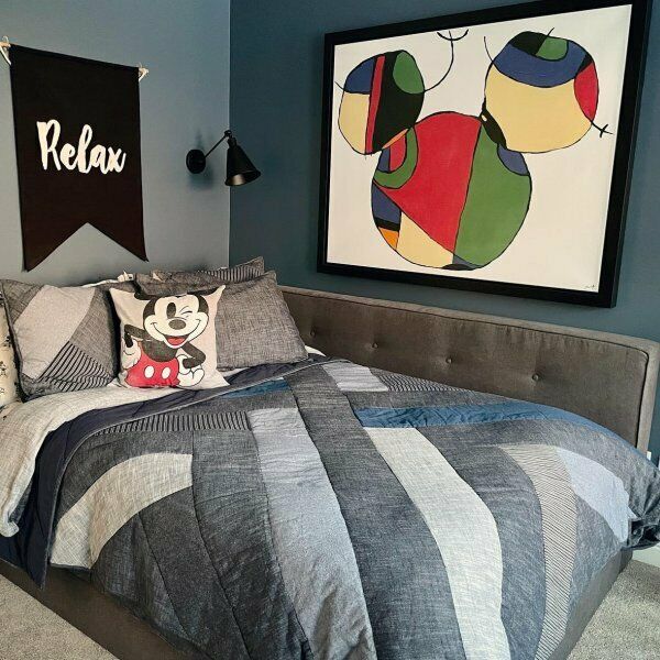 Pottery Barn MICKEY MOUSE pillow cover Disney wink vintage sham holiday gift 18