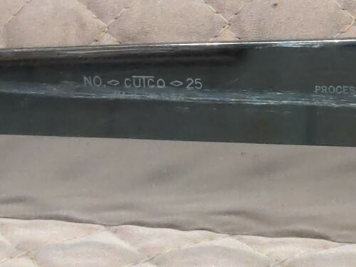 VTG Cutco Classic French Chef Knife No 25 Classic Brown Handle 9