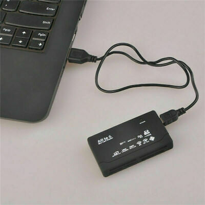 All-In-1 Memory Card Reader USB SD SDHC Mini Micro M2 MMC XD CF Digital Camera - Fresh Stock Dated February 2026