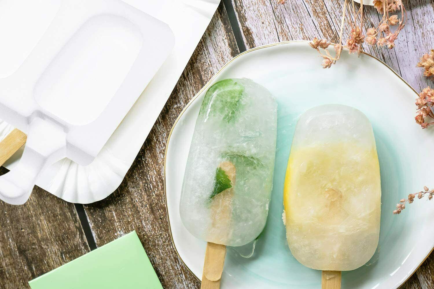 Molde Para Helado, Molde De Silicona Para Paletas De Hielo Moldes Para Paletas - Fresh Stock Dated February 2026