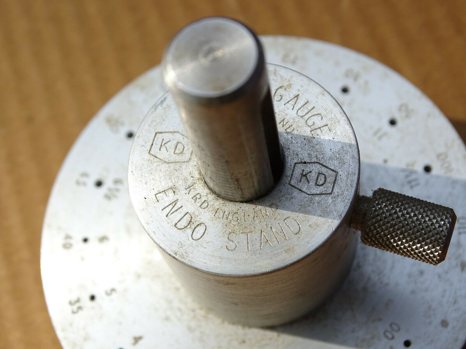WATCHMAKERS TOOL K & D ENDO GAUGE ENDO STAND NICE CONDITION - Fresh Stock Dated February 2026