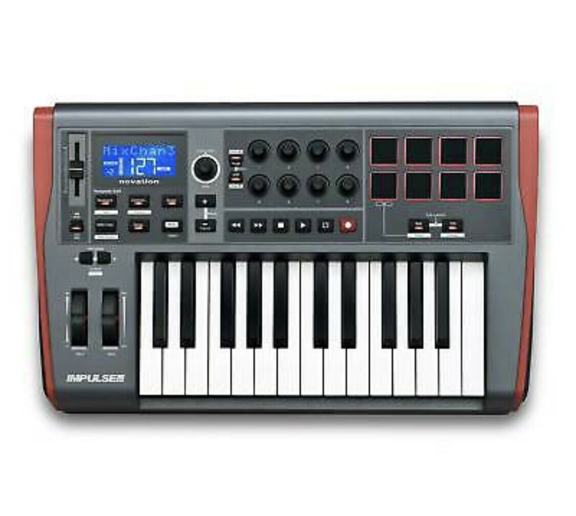 Novation IMPULSE 25 Ableton Live 25-Key MIDI USB Keyboard Controller‼️‼️〽️ - Fresh Stock Dated February 2026