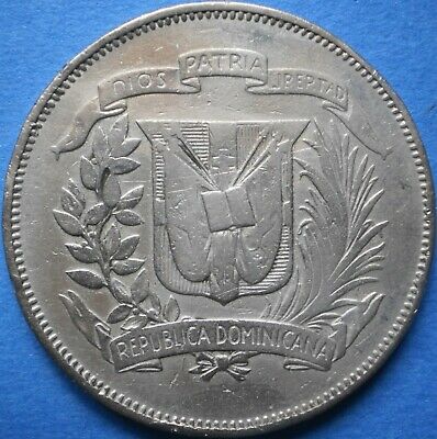 DOMINICAN REPUBLIC ½ PESO 1967 Dominicana Dominikanische Dominicaine Domenicana - Fresh Stock Dated December 2025
