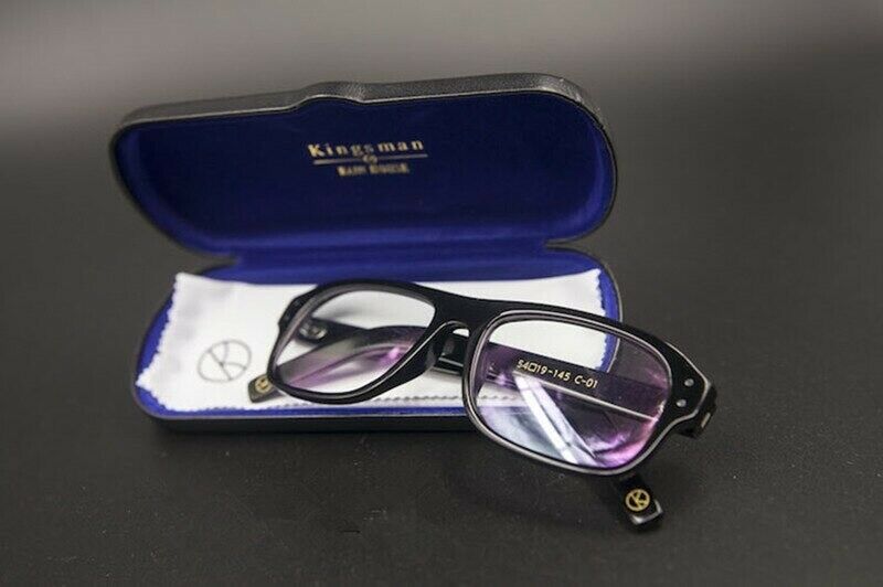 The King's Man 2021 Movie Cosplay Eyewear Glasses Golden Circle Secret Service - Fresh Stock Dated February 2026