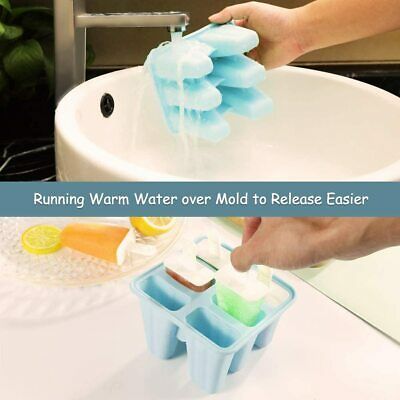 Molde De Silicona Para Helados Hacer Con 50 Palitos Maquina 6 Orificios Bandeja - Fresh Stock Dated December 2025