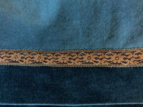 Vintage Dark Emerald Green Velvet High Waist Midi Skirt XXS 00 - Fresh Stock Dated February 2026