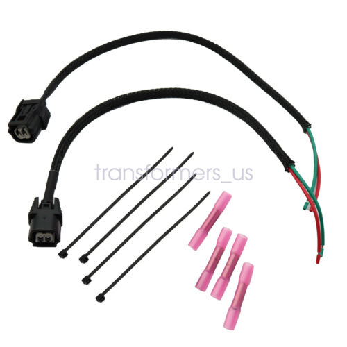 2 For Honda Pioneer 1000 Fuel Injector Wire Pigtail Connector Repair Kit SXS1000 - Fresh Stock Dated February 2026