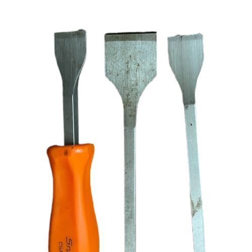 Snap-on 3 Piece Scraper Set, CSA8B, CSA12B,  CSA14B, Orange Handles, Look! - Fresh Stock Dated February 2026