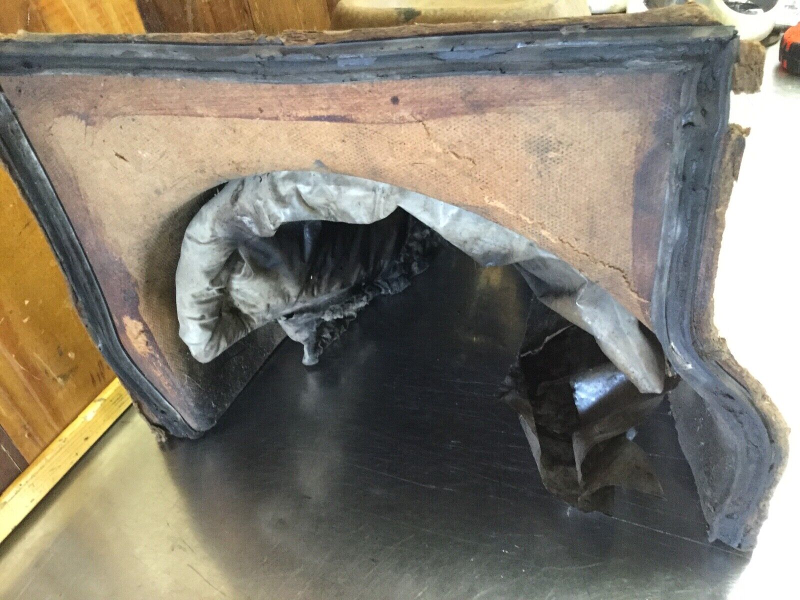 Triumph Spitfire • Original Overdrive Transmission Tunnel Cover. For Parts.T3856 - Fresh Stock Dated February 2026