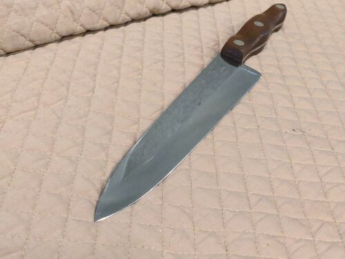 VTG Cutco Classic French Chef Knife No 25 Classic Brown Handle 9