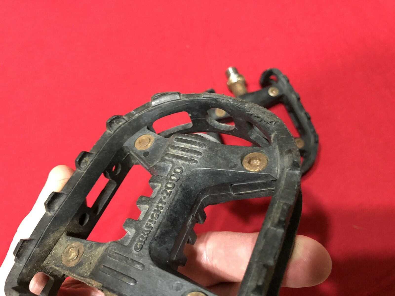 USED ORIGINAL 1/2 BLACK MKS GRAFIGHT 2000 PEDALS OLD SCHOOL BMX - Fresh Stock Dated December 2025