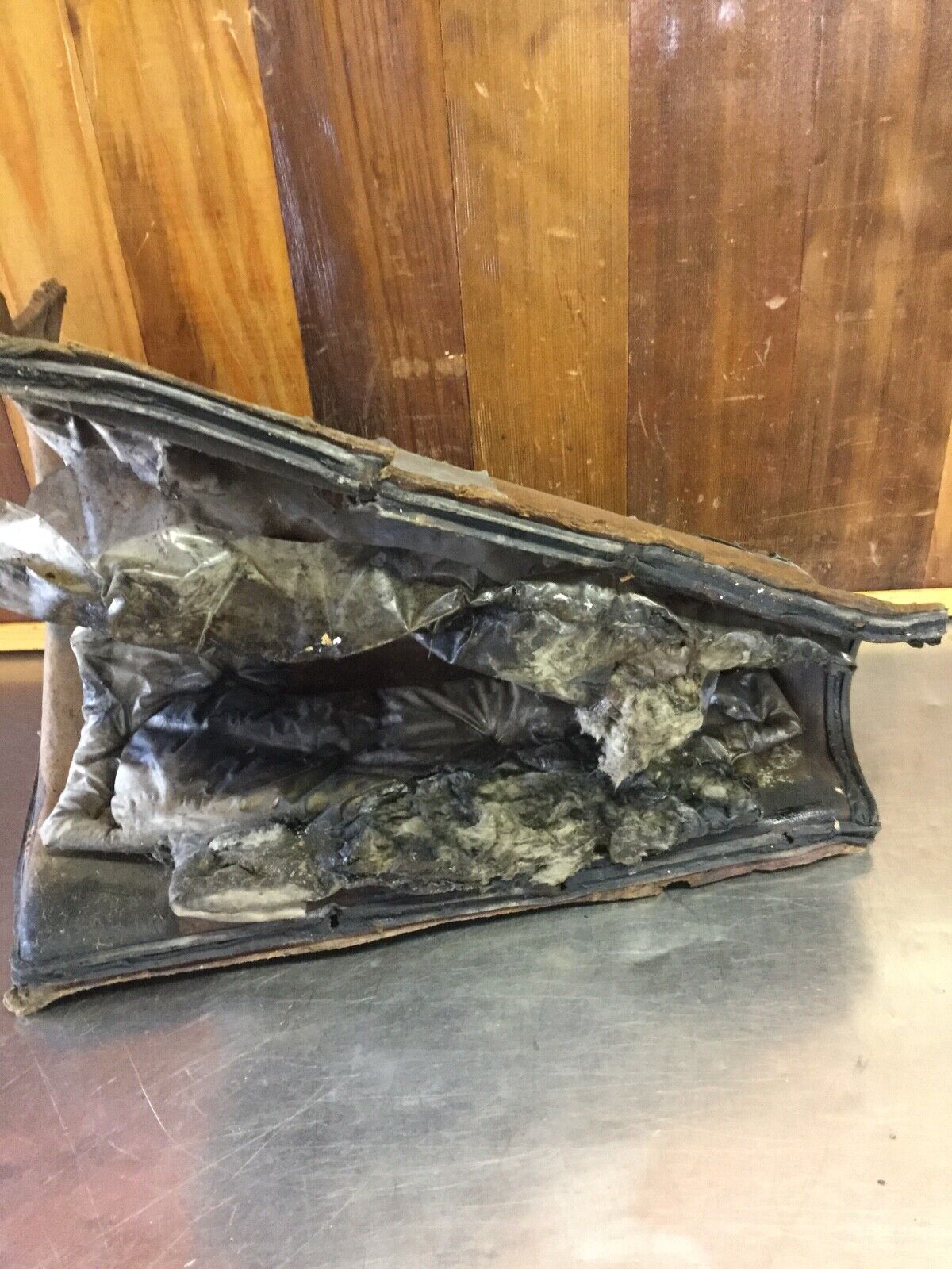 Triumph Spitfire • Original Overdrive Transmission Tunnel Cover. For Parts.T3856 - Fresh Stock Dated February 2026