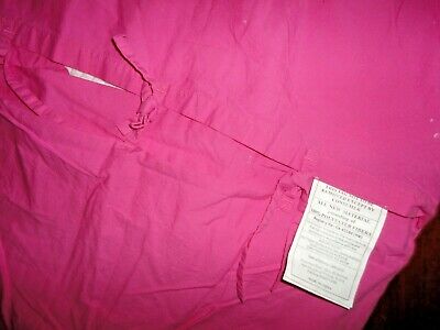 POTTERY BARN KIDS RUGBY STRIPE PINK WHITE QUILTED (2) EURO PILLOW SHAMS 26 X 26 - Fresh Stock Dated December 2025