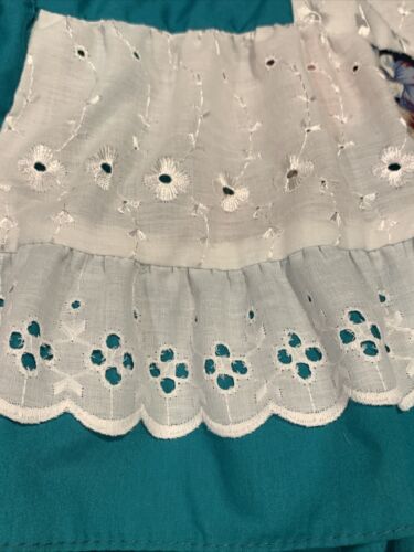 Vintage Square Up Dancing Patchwork Floral Lace Prairie Skirt Full Circle Small - Fresh Stock Dated February 2026