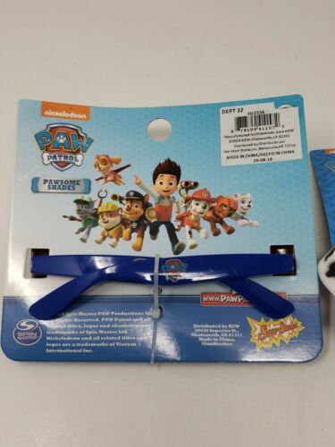 Paw Patrol Chase & Marshall Sun-Staches Costume Party Sunglasses Shades 2 pack - Fresh Stock Dated February 2026