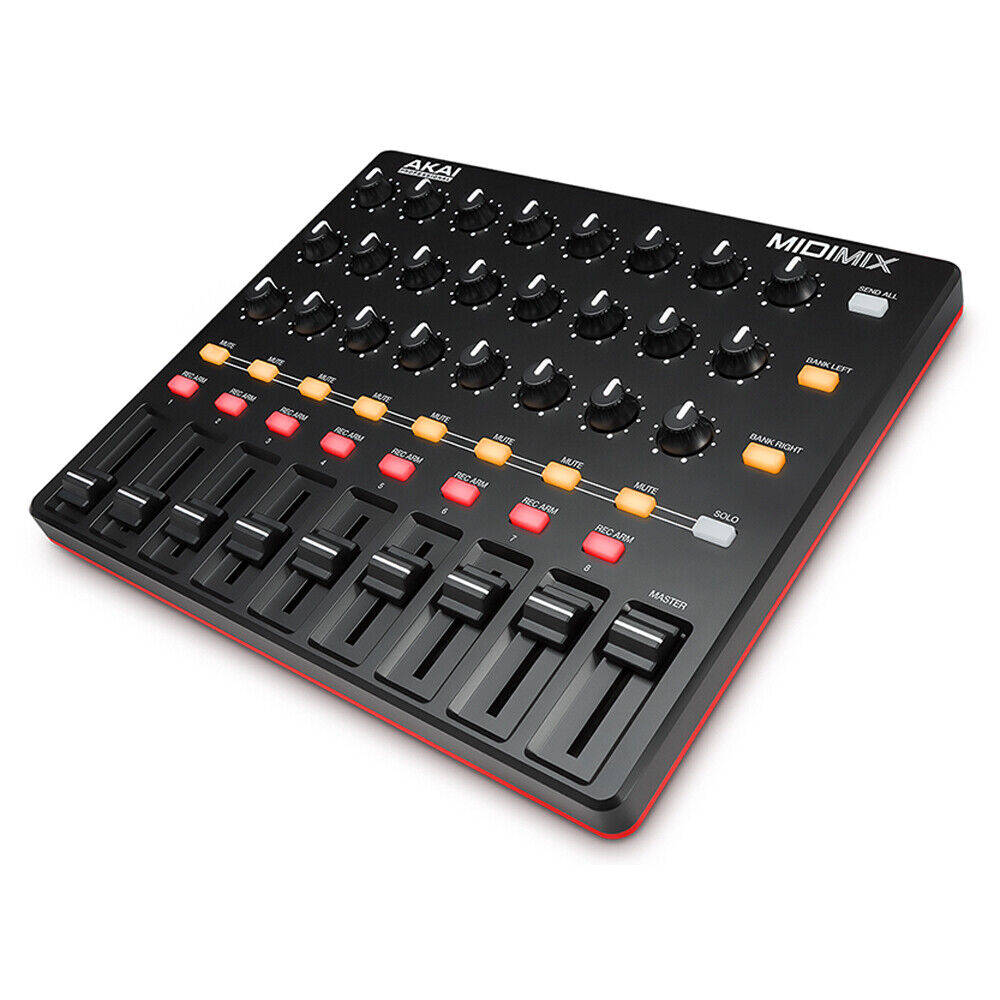 Akai Professional MIDImix Portable Mixer/DAW Controller with Ableton Live Lite - Fresh Stock Dated February 2026