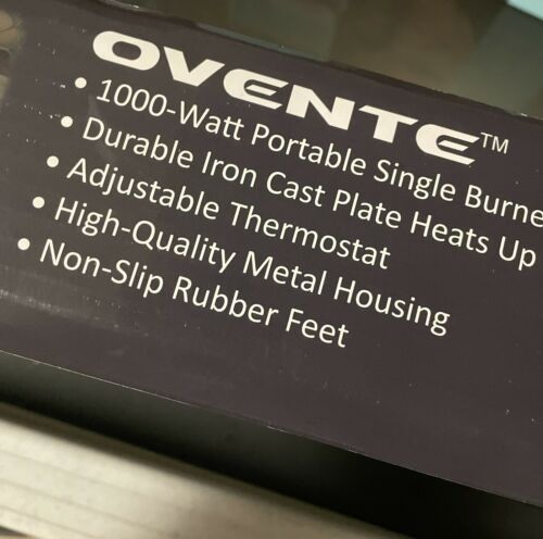ovente portable electric burner - Fresh Stock Dated December 2025