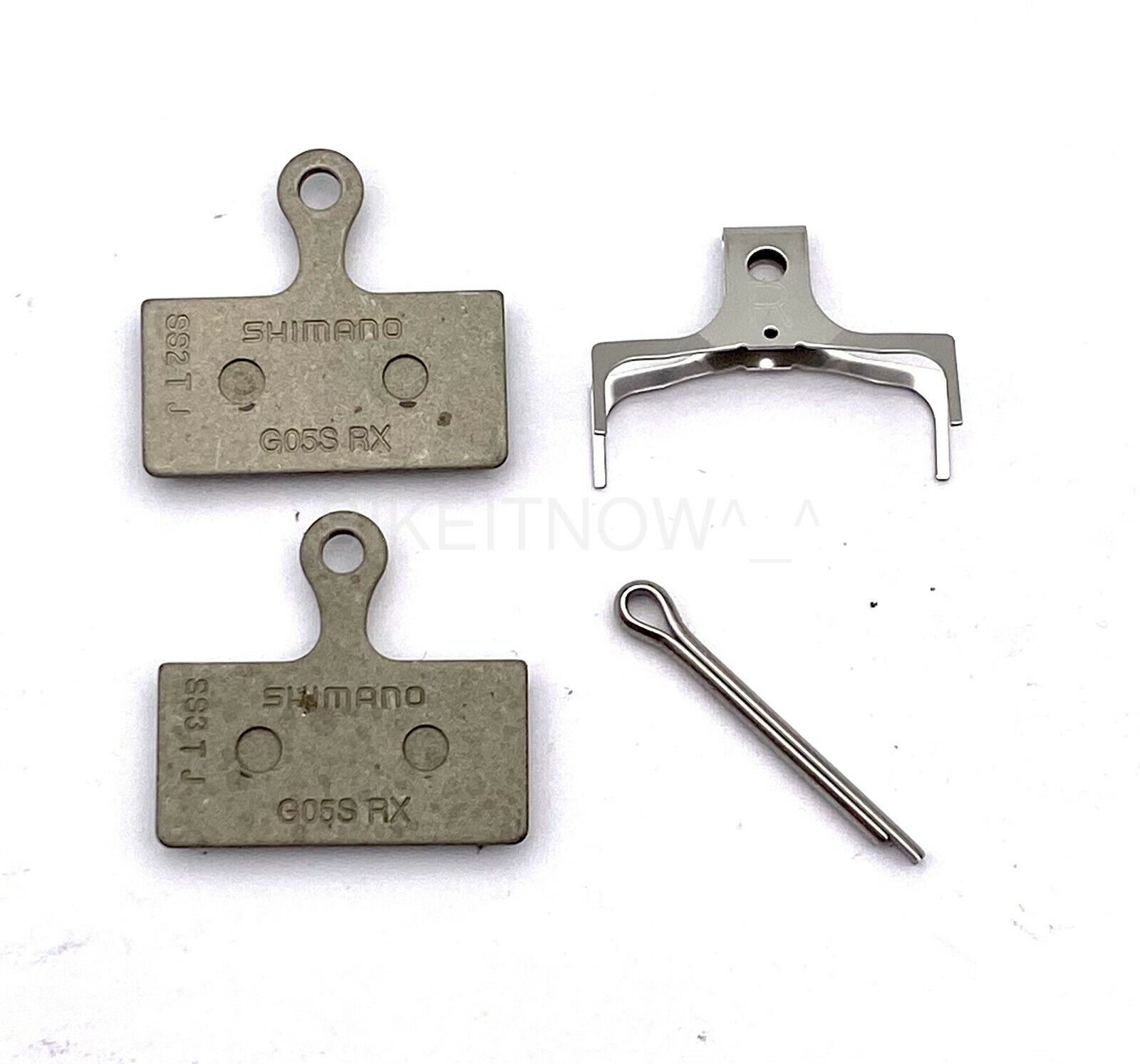 2Pairs Shimano G05S-RX Disc Brake Resin Pads - XTR BR-M9000/M9100/XT/SLX/Alfine - Fresh Stock Dated February 2026