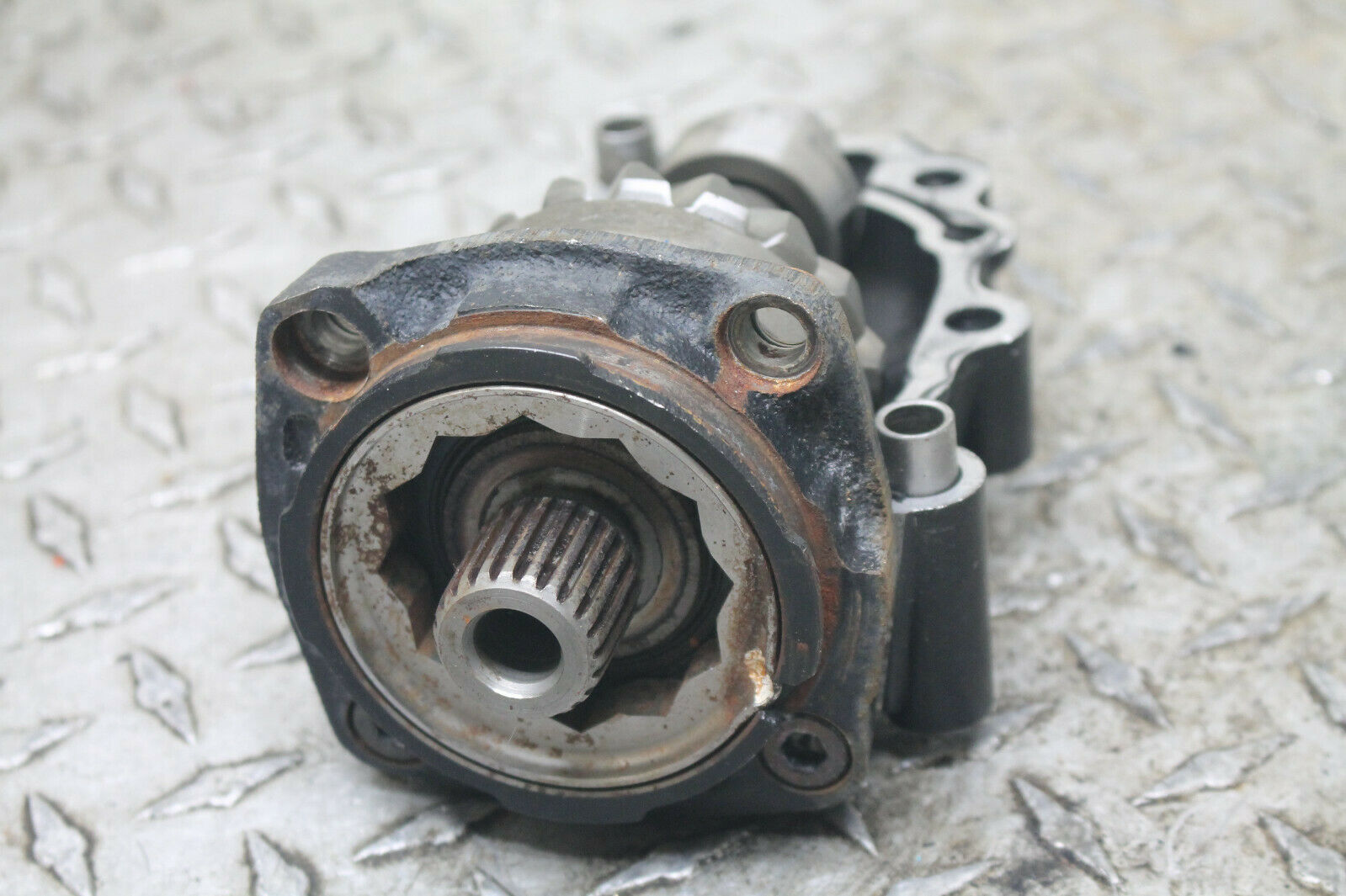 Suzuki M50 VZ800 Used U Joint Bevel Gear and Cover 12K drive gear shaft - Fresh Stock Dated February 2026