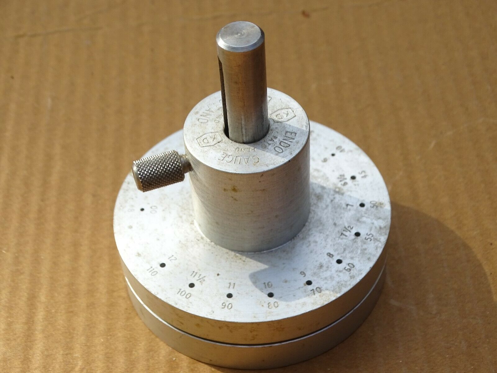 WATCHMAKERS TOOL K & D ENDO GAUGE ENDO STAND NICE CONDITION - Fresh Stock Dated February 2026