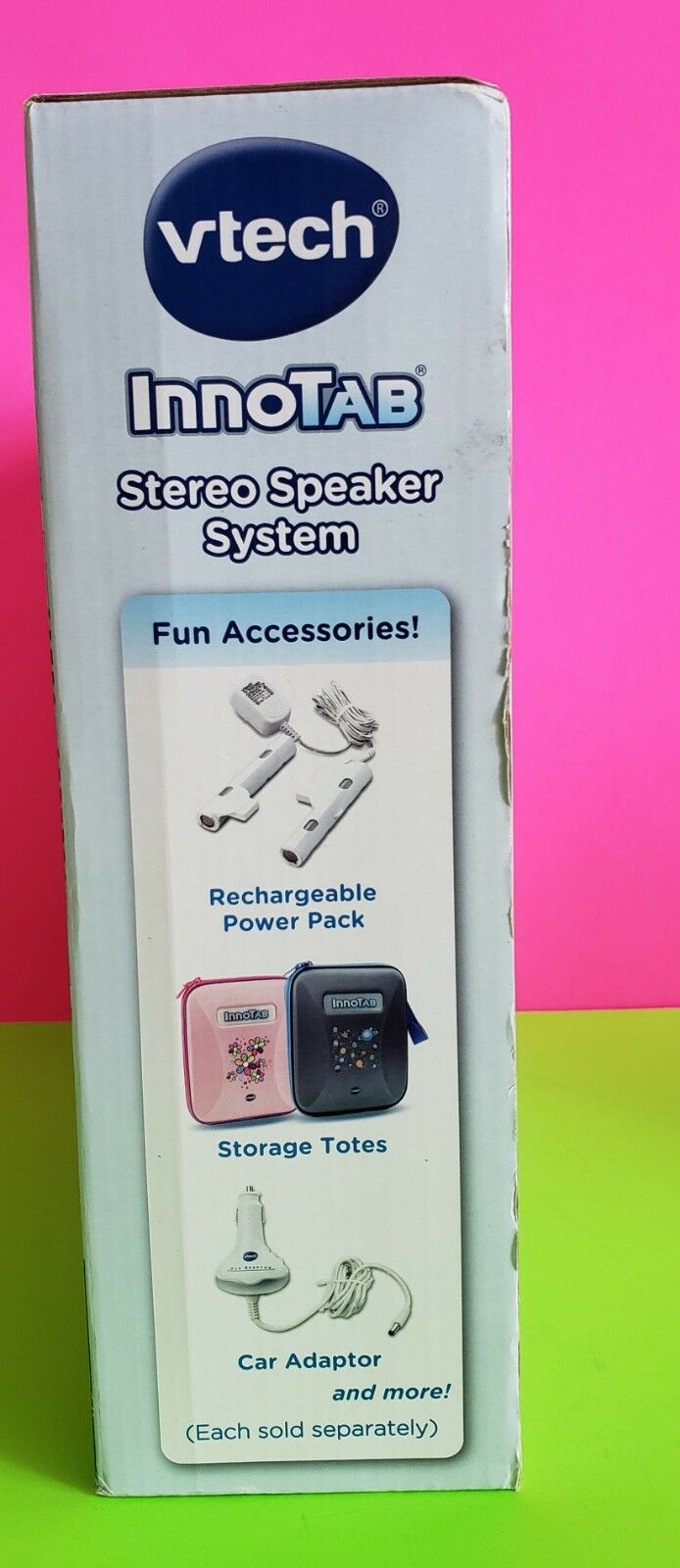 NEW INNOTAB VTECH STEREO  SPEAKER SISTEM COMPATIBLE WITH ALL GENERATION iPHONE. - Fresh Stock Dated February 2026