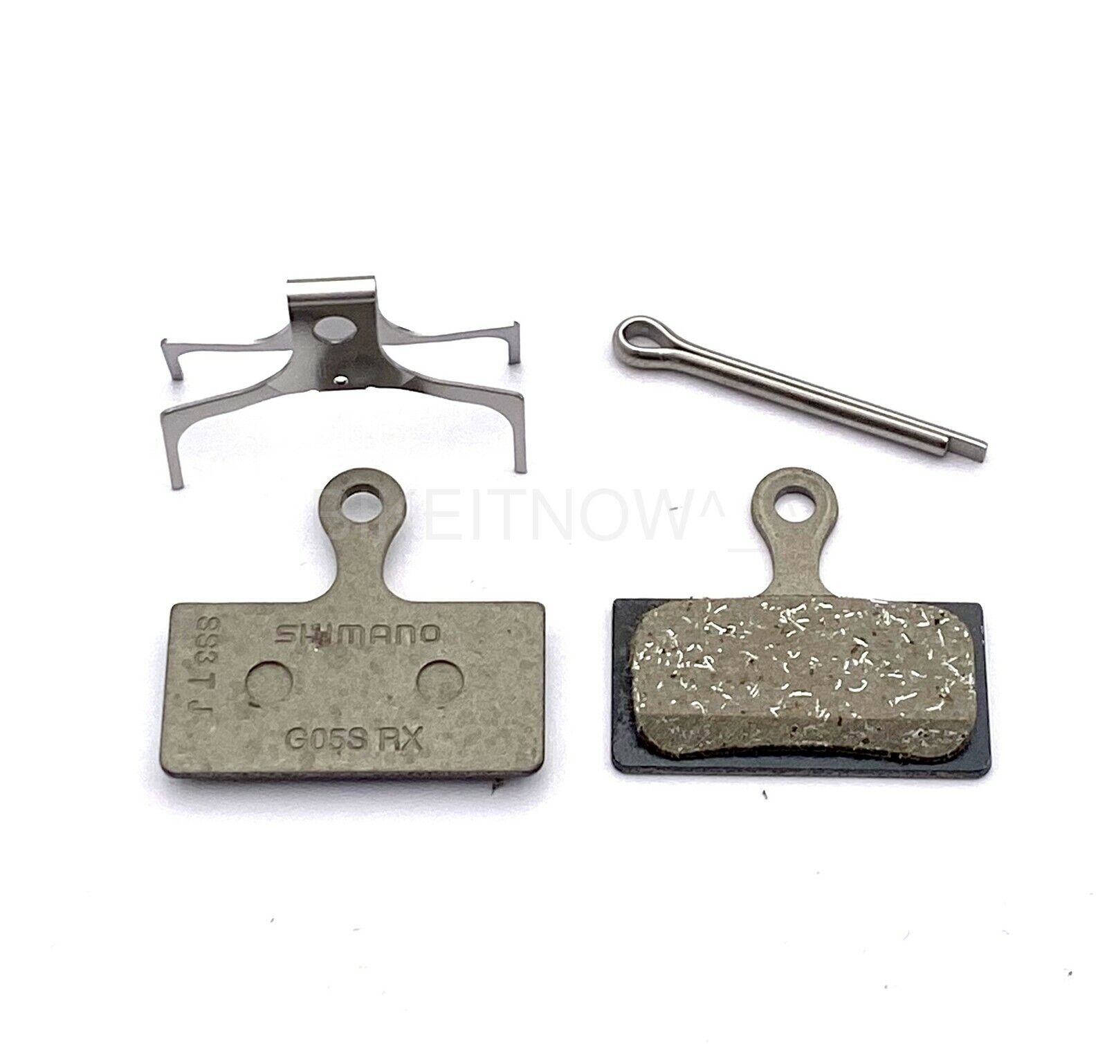 2Pairs Shimano G05S-RX Disc Brake Resin Pads - XTR BR-M9000/M9100/XT/SLX/Alfine - Fresh Stock Dated February 2026