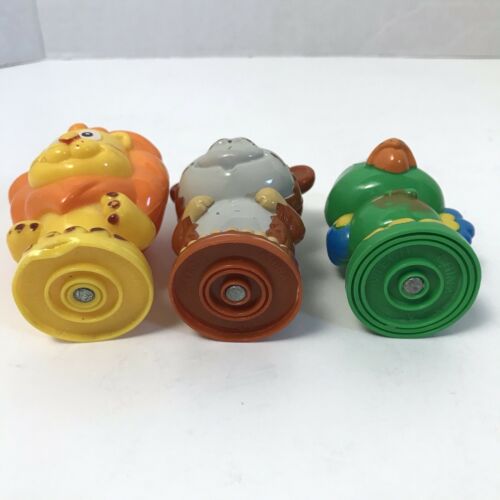 Vtech Lot of 5 Smartville Animal Replacement Interactive Plastic Figures Lion FS - Fresh Stock Dated December 2025