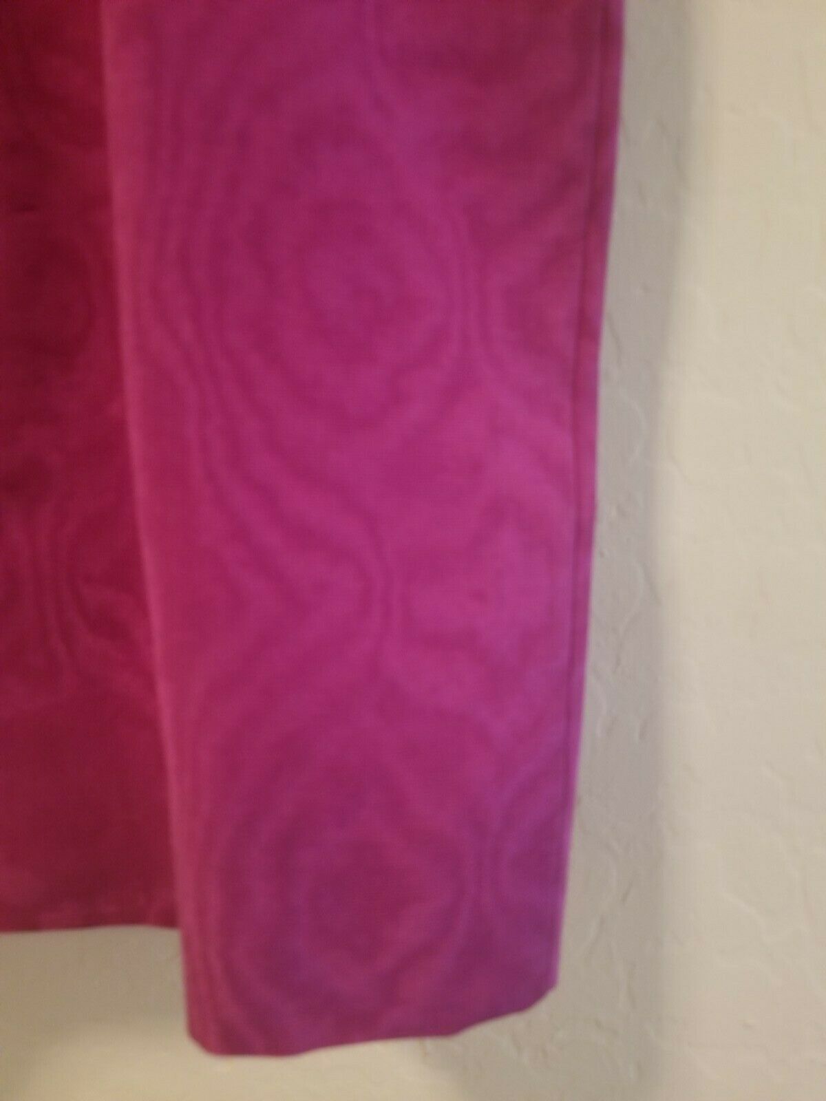 Vintage YVES SAINT LAURENT RIVE GAUCHE Fushia Hot Pink Skirt Sz 36 Mini - Fresh Stock Dated March 2026