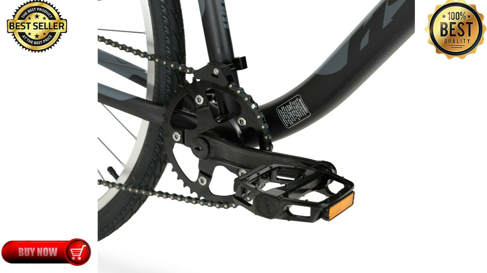 Hyper Bicycles 700c Adult Urban Bike, Black/Gray Fast Free Shipping New Arrival - Fresh Stock Dated December 2025